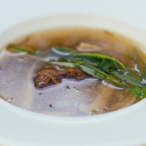 a bowl of nourishing soup