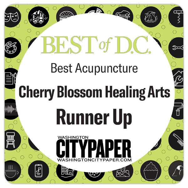 Best Acupuncture Runner - UP 2023 Best of DC Badge for Best Acupuncture Runner - UP